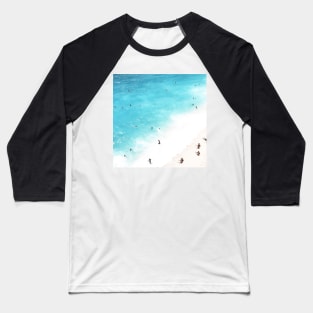 Beach, aerial view Baseball T-Shirt